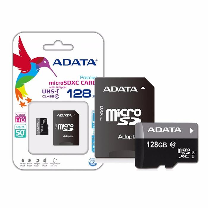 ADATA MicroSDHC UHS-I Class 10 Memory Flash Card